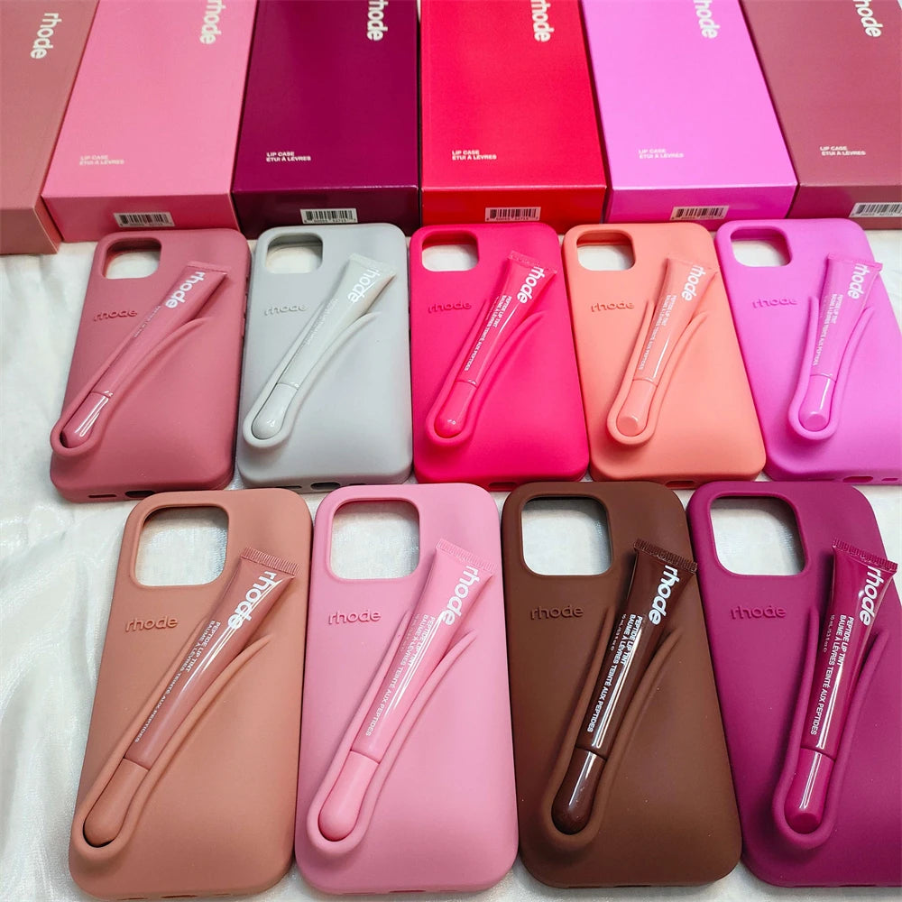 Lip Gloss Holder Cover for I Phones